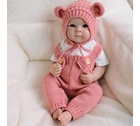 RXDOLL Bambole realistiche Reborn in silicone per tutto il corpo in vinile Bettie Girl 45,7 cm realistiche neonati anatomicamente corrette bambole vita reale occhi marroni per bambini dai 3 anni in su