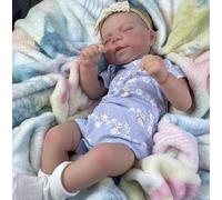 RXDOLL Bambole Reborn Baby in silicone a corpo intero 45,7 cm realistiche anatomicamente corrette bambole che sembrano realistiche in vinile ragazza morbida ponderata realistica bambola neonata per