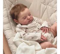 RXDOLL Bambole Reborn Baby in silicone Full Body Girl 20 pollici realistica Reborn Baby Doll Sleeping Doll che sembrano la vita reale Bambole ponderate realistiche bambola da collezione regalo per