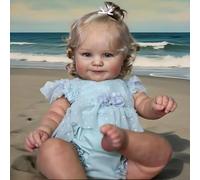 RXDOLL Bambole Reborn da 50 cm in silicone a corpo intero realistica anatomicamente corretta bambola bambino morbido vinile ragazza fatta a mano vita reale sorriso neonato bebe impermeabile con regali