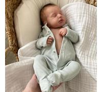 RXDOLL Bambole Reborn in silicone a corpo intero da 50,8 cm, fatto a mano, lavabile, corpo in morbido vinile con anatomicamente corretto realistico, sembra un vero bambino