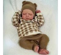 RXDOLL Bambole Reborn In Silicone Tutto Il Corpo 45CM Bambolas Reborn Maschio, Bambole Che Sembrano Vere, Bambola Per Bambine 3+