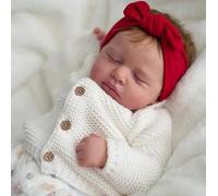RXDOLL Bambole Reborn realistiche da 50,8 cm con corpo in panno morbido per neonati che dormono bambini fatti a mano che sembrano veri giocattoli realistici per bambini dai 3 anni in su