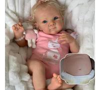RXDOLL Bambole Reborn Reborn realistiche anatomicamente corrette in silicone pieno corpo 18 pollici in vinile realistico per neonati che sembrano davvero dolci e sorridenti