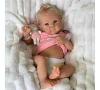 RXDOLL Bambole Reborn Reborn realistiche anatomicamente corrette in silicone pieno corpo 18 pollici in vinile realistico per neonati che sembrano davvero dolci e sorridenti