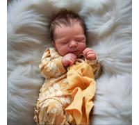 RXDOLL Bambole Reborn Tutta In Silicone 45CM Bambole Reborn Femmina Bambolotto Neonato Vero Bambola Che Sembrano Vere Femmine