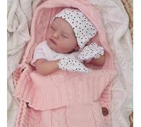 RXDOLL Bambole Reborn Tutta In Silicone Corpo Completo Femmine 50CM Impermeabile Neonati Realistici in silicone Bambola Dormire Bambole Realistiche Real Life Bambola Neonata