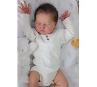 RXDOLL Carino Bambola Realistica Reborn Femmina 20 Pollici 50cm Realistico Dormire Neonato Bambino Corpo Completo Vinile Bambole Reborn Guarda reale Silicone Bambini Bambola Femmine