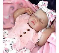 RXDOLL Real Life Reborn Bambola neonata 50,8 cm, corpo morbido, realistica, in vinile, anatomicamente corretta, realistica, con accessori giocattolo, per bambini dai 3 anni in su