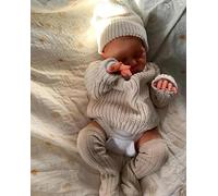 RXDOLL Realistico Reborn Baby Girl Silicone Full Body Laura 20 Pollici Realistici Bambole Neonate Che Si Sentono Come Bambini Reali Anatomicamente Corretto Bambole Del Bambino Regali Lavabile
