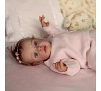 RXDOLL Vita reale Bambole Reborn Femmina 50CM Bambola Neonata Realistica Corpo in tessuto morbido Bambole per bambini realistiche Che sembrano reali Bambola neonato in silicone