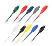 Rxgiasup 10lots Sport Game Marcatori Matite Gomma Punta Golfs Punteggio Strumento di Tracking Accessori Sport Clip Rettangolare Golf Matite