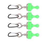 Rxgiasup 4 molti morsetti magnetici esterni per appendere attrezzi a moschettone impermeabile clip per tenda montaggio luce durata gancio magnetico