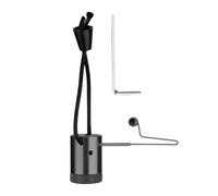 Rxgiasup Applicatori di esche portatili di alluminio caricamento rapido di compressione Applicatori rapidi Accessori da pesca in alluminio Caricatore universale