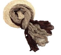 Rxgiasup Elegante sciarpa plissettata morbida texture rughe unisex accessorio collo per tempo freddo casual occasioni formali vestire abbigliamento quotidiano sciarpa, DD, Taglia unica