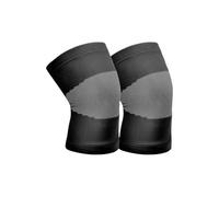 Rxgiasup Ginocchio traspirante spesso Brace Doppio strato Ginocchiera Pad Facile da usare per Ciclismo Basket Pad Traspirante Spessa Brace Compressioni Manicotto