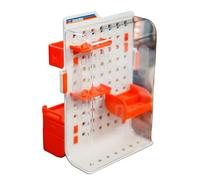 Rxgiasup Lavagna modulare con design espandibile per configurazioni C e accessori da scrivania ABS+PC per l'organizzazione della scrivania