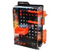 Rxgiasup Lavagna modulare con design espandibile per configurazioni C e accessori da scrivania ABS+PC per l'organizzazione della scrivania