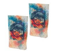 Rxgiasup Le eleganti bandiere Lions Dances si distinguono attraverso orli senza cuciture e offrono spettacoli squadre di danza professionali