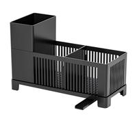 Rxgiasup Pianificatore permanente per lavello da cucina in polistirene spongiforme con funzione effluente per riporre il piano di lavoro, piccola cucina spongiforme e portasapone