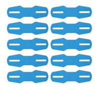 Rxgiasup Precuts - 10 nastri kinesiologici elastici per sport, fascia elastica terapeutica per il supporto del polso, per la rigenerazione muscolare, sottile e confortevole