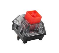 RXJMKCZ Compatibile con gli interruttori RGB a 5 pin Kailh Box White V2 | Opzioni cliccabili/tattili/lineari. 45 g/50 g/68 g. Predisposizione for SMD RGB.(110 PCS,Red V2)