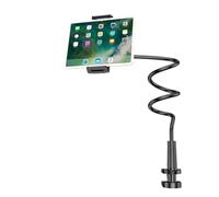 RXJMKCZ Compatibile con Redmi, compatibile con Lenovo Pad, supporto for tablet flessibile a collo di cigno con braccio lungo for letto e scrivania(Black)