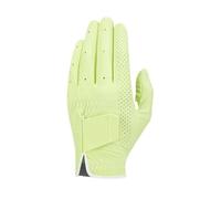 RXJMKCZ Guanti da golf for mano sinistra da uomo: pelle di agnello bianca e microfibra, comodi elasticizzati traspiranti antiscivolo ad asciugatura rapida(Green,23)