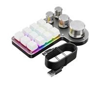 RXJMKCZ Pad hotswap macro personalizzato RGB a 12 tasti e 4 manopole