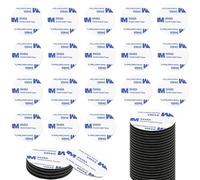 RXKFIGX 100 Pezzi Cuscinetti In Schiuma Adesivo Nero Pezzi Pad Biadesivo Forte Biadesivo Cuscinettis In Schiuma Cuscinetti Biadesivi In Schiuma Nastro Biadesivo Cuscinett In Schiuma Adesivo