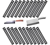 RXKFIGX 20 Piezas Protezione Della Lama Protezione Lama Adatto Coltelli Guaina Proteggi Protezione Lama Universale per Coltello da Cucina per Coltelli Coltelli da Cucina