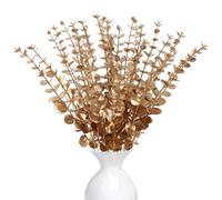 RXKFIGX 24 Pcs Eucalipto Artificiale, Foglie Piante Finte Eucalipto Artificiali, Rami Finti Eucalipto Decorative per Balcone Matrimoni Casa Festa Decorazione Composizione Floreale