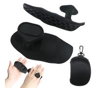 RXKFIGX 2pcs Impugnature da Palestra, Antiscivolo Presa per Sollevamento Pesi, IManiglia per Fitness in Silicone, per Bilanciere, Trazioni sul Palmo, Allenamento, Protezione per le Mani