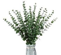 RXKFIGX 30 Pcs Eucalipto Artificiale, Foglie Piante Finte Eucalipto Artificiali, Rami Finti Eucalipto Decorative per Balcone Matrimoni Casa Festa Decorazione Composizione Floreale