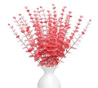 RXKFIGX 30 Pcs Eucalipto Artificiale, Foglie Piante Finte Eucalipto Artificiali, Rami Finti Eucalipto Decorative per Balcone Matrimoni Casa Festa Decorazione Composizione Floreale