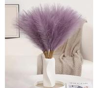 RXKFIGX 30 pezzi Pampas Decorative, Piume Decorative, Fiori Secchi Decorativi, Piume Decorative Lunghe, Fiori Secchi, 55cm Pampas Decorative Alte Per Matrimonio,Soggiorno,Arredamento Boho,Casa
