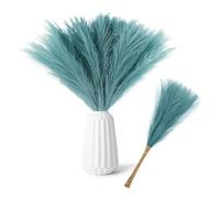 RXKFIGX 30 pezzi Pampas Decorative, Piume Decorative, Fiori Secchi Decorativi, Piume Decorative Lunghe, Fiori Secchi, 55cm Pampas Decorative Alte Per Matrimonio,Soggiorno,Arredamento Boho,Casa
