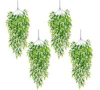 RXKFIGX 4 Pezzi Piante Finte Cadente 83cm Piante Artificiali Rampicanti Piante Finte da Esterno/Interno Piante Artificiali Cadenti da Interno Rampicanti Artificiali per Casa Festa Giardino Decorazione