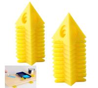 RXKFIGX Supporti Piramidali Per Pittori Da 20 Pezzi Mini Cono Vernice Stand Set di Supporti per Vernice Mini Cono Portacolori Supporti Pittura Perforata Legno Mobili Stand