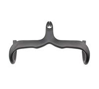 RXL SL 1-1/8" manubrio per bici in fibra di carbonio instradamento interno 3K opaco per bici da corsa,400-90 mm