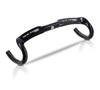 RXL SL Curva Manubrio Aero Carbonio 3K Lucido 31.8 * 400mm per Bici Strada e Corsa, Full Carbon