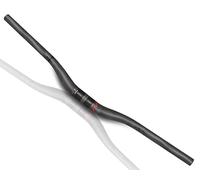 RXL SL Manubrio per mountain bike, manubrio in carbonio MTB 31,8, barre MTB 680 mm, 720 mm, 740 mm, 760 mm, per mountain bike, bici da strada (rosso, XXX 3K, 74 cm)