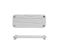 RXMORI Sottobicchieri a diatomite assorbenti con scanalature, porta sapone a terra diatomacea, facile da pulire pietra assorbente per bagno, hotel