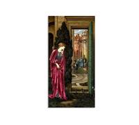RXNHGJDS Edward Burne-Jones Dipinto su Tela Danae la torre di ottone Repliche Stampe Riproduzione Quadri Famosi su Tela Quadri Moderni Soggiorno Camera da Letto E Bagno125x70cm(49x28in) poster