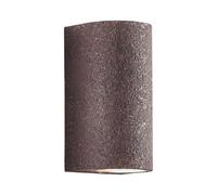 RXPVUXE Applique da parete a LED moderna in stile Wabi-Sabi, apparecchi di illuminazione da parete minimalisti in resina, lampada da parete cablata su e giù, lampada da parete in finta pietra