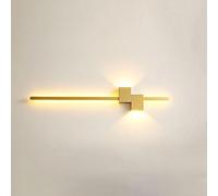 RXPVUXE Applique da parete lineare moderna a LED Lampada da parete lunga per interni semplice 24 "36" Lampada da parete in metallo, 3000K Alluminio Up Down Applique Apparecchio di illuminazione per ca