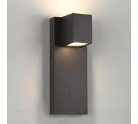 RXPVUXE Lampada murale per interno/esterno, applique murale moderna a LED nera, illuminazione murale fissa cablata con luce verso l’alto e il basso - lampada murale impermeabile 3000K