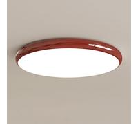 RXPVUXE Plafoniera a LED, Plafoniera Rotonda da Incasso, Plafoniere Piatte Stile Crema per Camera da Letto, Cucina, Bagno, Corridoio, 3 modalità Colore Vicino alle Plafoniere da Soffitto