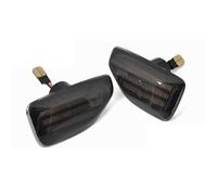 RXRJSU Car Laterale Indicatore Indicatore Direzione Laterale Dinamico LED Color Ambra Auto Segnalazione Per Dacia Per Logan II Per Sandero Per Duster 2018-(Dynamic Model C)