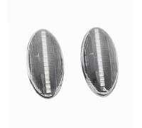 RXRJSU Car Laterale Indicatore Ripetitore Posizione Laterale A LED Per Peugeot 206 307 407 Per Partner Per Expert Per Citroen Per Berlingo Per Xsara(Crystal)